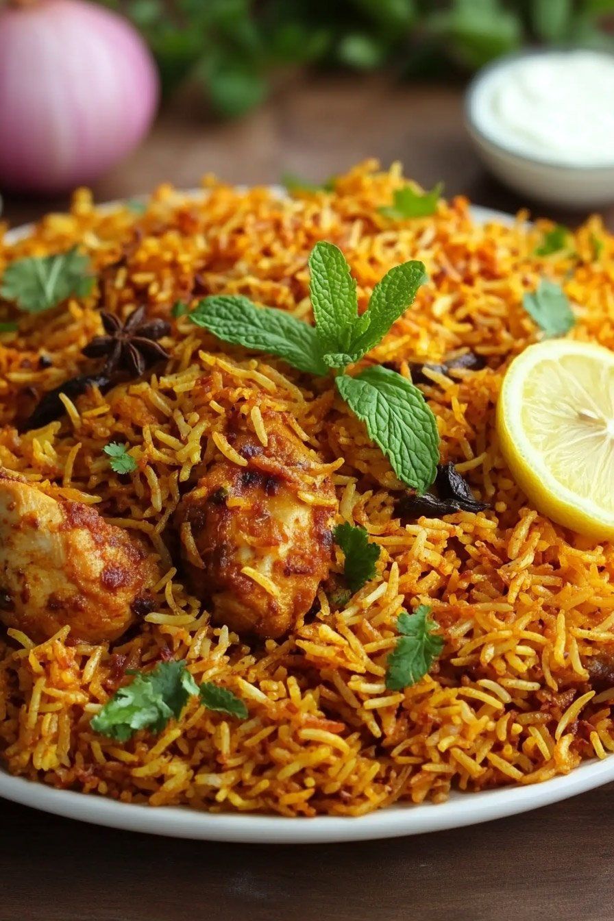 Chicken Biryani🟥( DILLI CAFÉ )