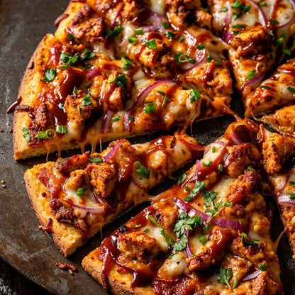 Chilly Chicken Pizza🟥( DILLI CAFÉ )