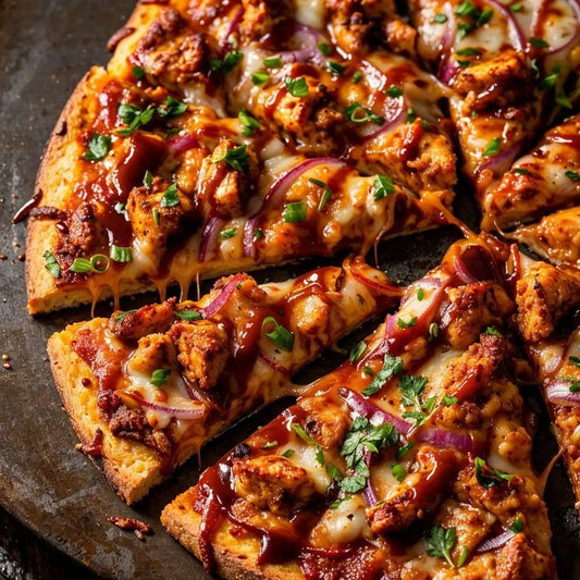 Chilly Chicken Pizza🟥( DILLI CAFÉ )