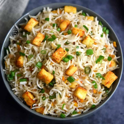 Paneer Fried Rice 🟩( DILLI CAFÉ )