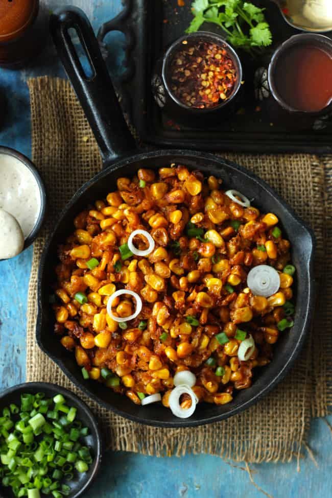 Crispy Corn🟩( DILLI CAFÉ )